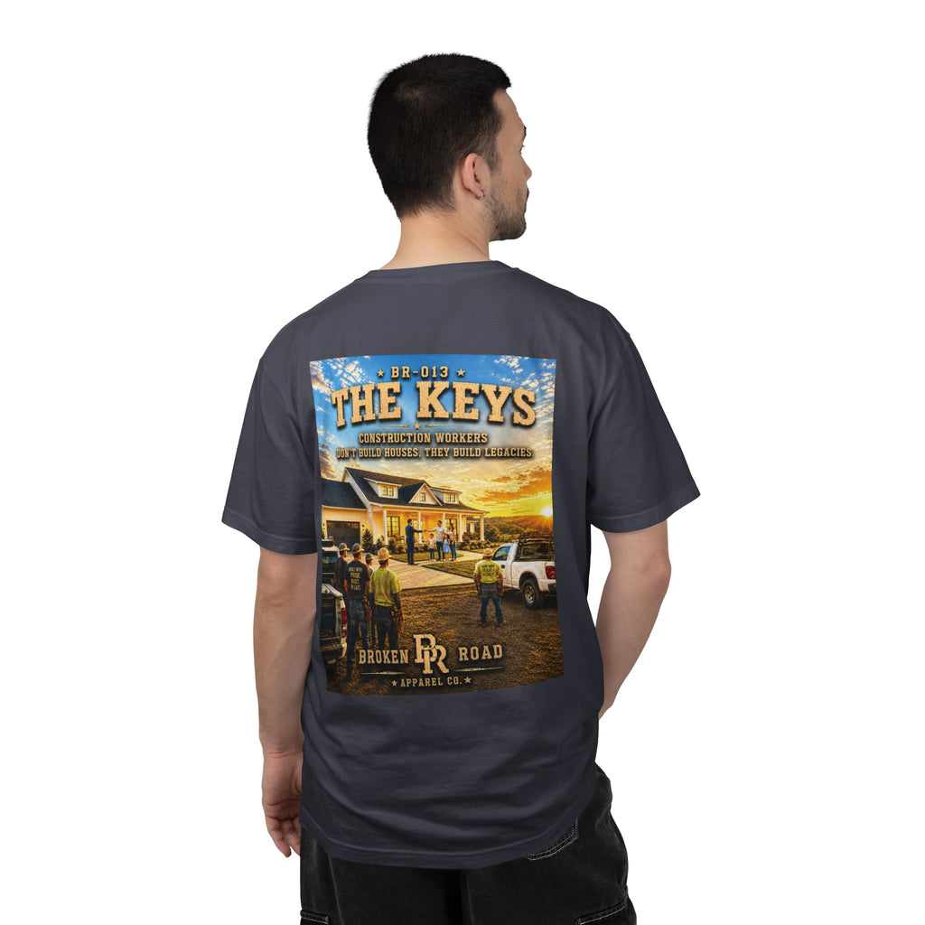 The Keys™ | Premium Garment-Dyed T-Shirt | Broken Road Apparel Co.