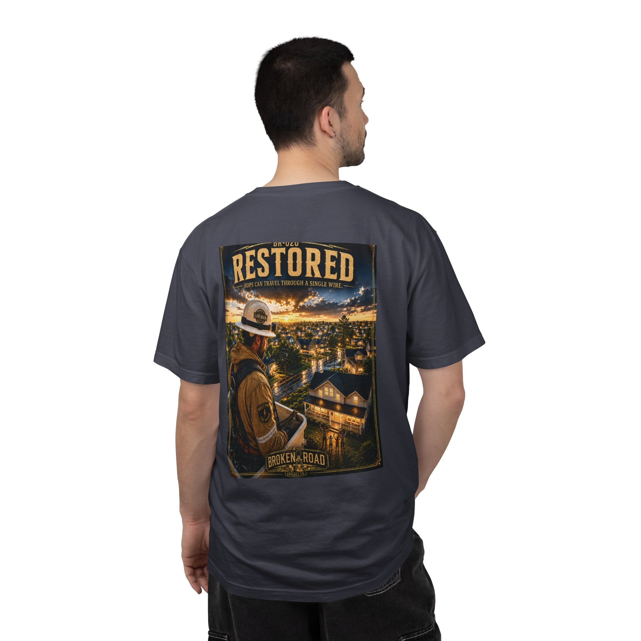 Restored™ | Premium Garment-Dyed T-Shirt | Broken Road Apparel Co.