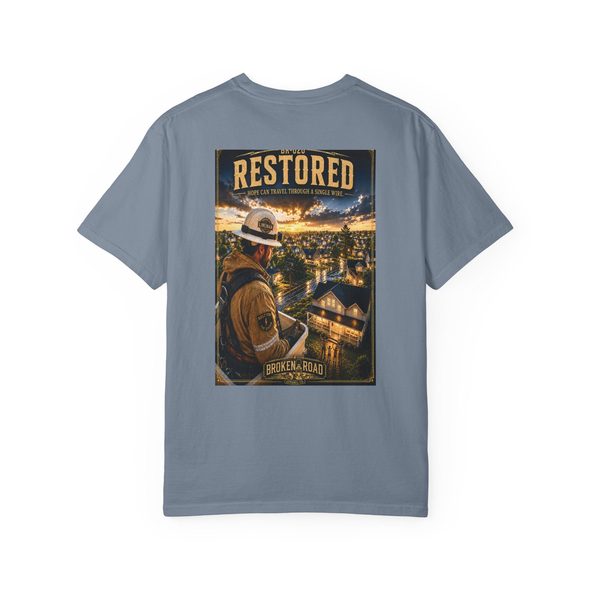 Restored™ | Premium Garment-Dyed T-Shirt | Broken Road Apparel Co.