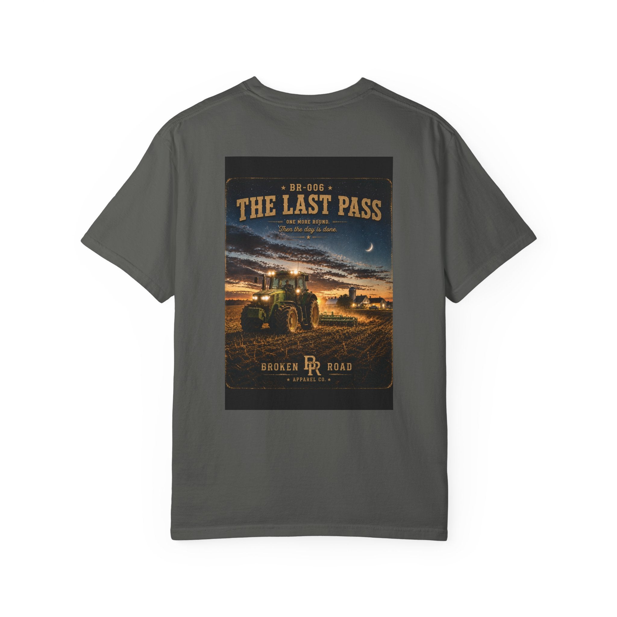 The Last Pass™ | Premium Garment-Dyed T-Shirt | Broken Road Apparel Co.