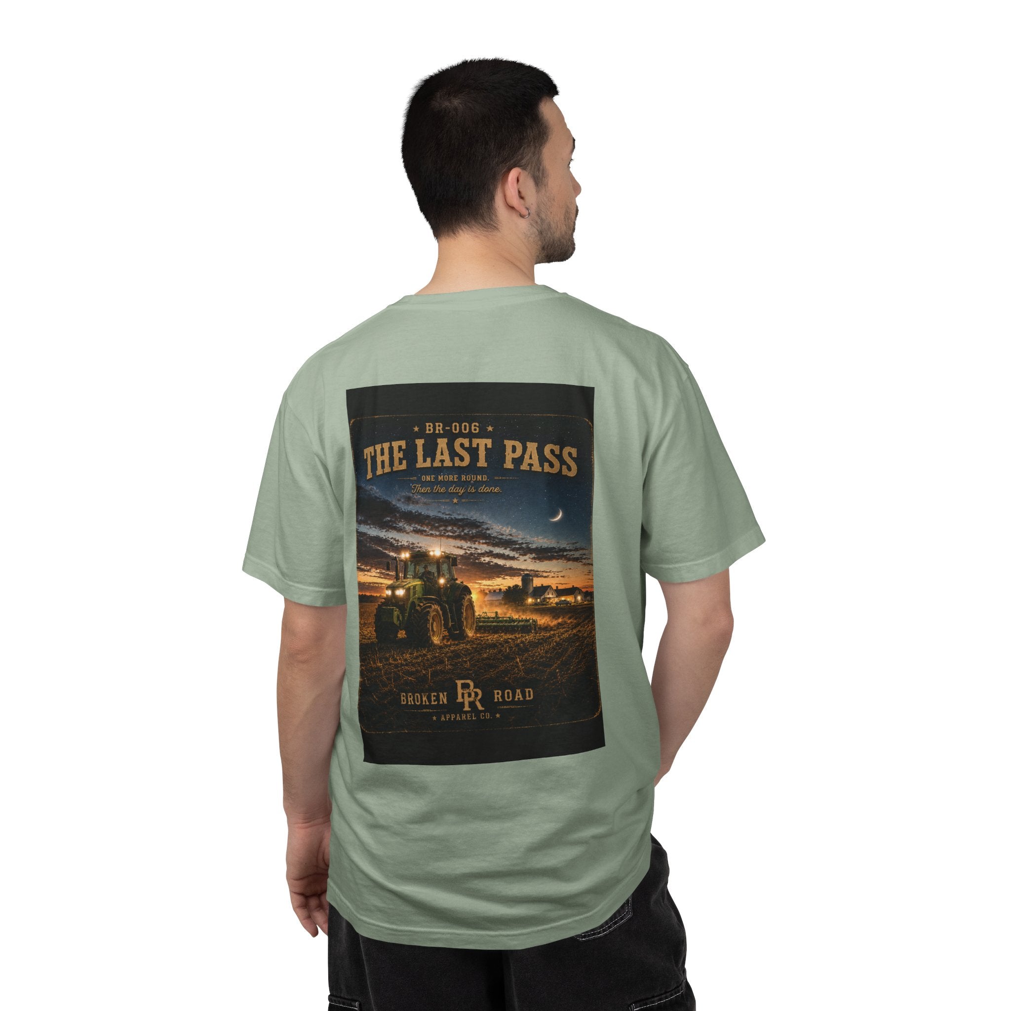 The Last Pass™ | Premium Garment-Dyed T-Shirt | Broken Road Apparel Co.