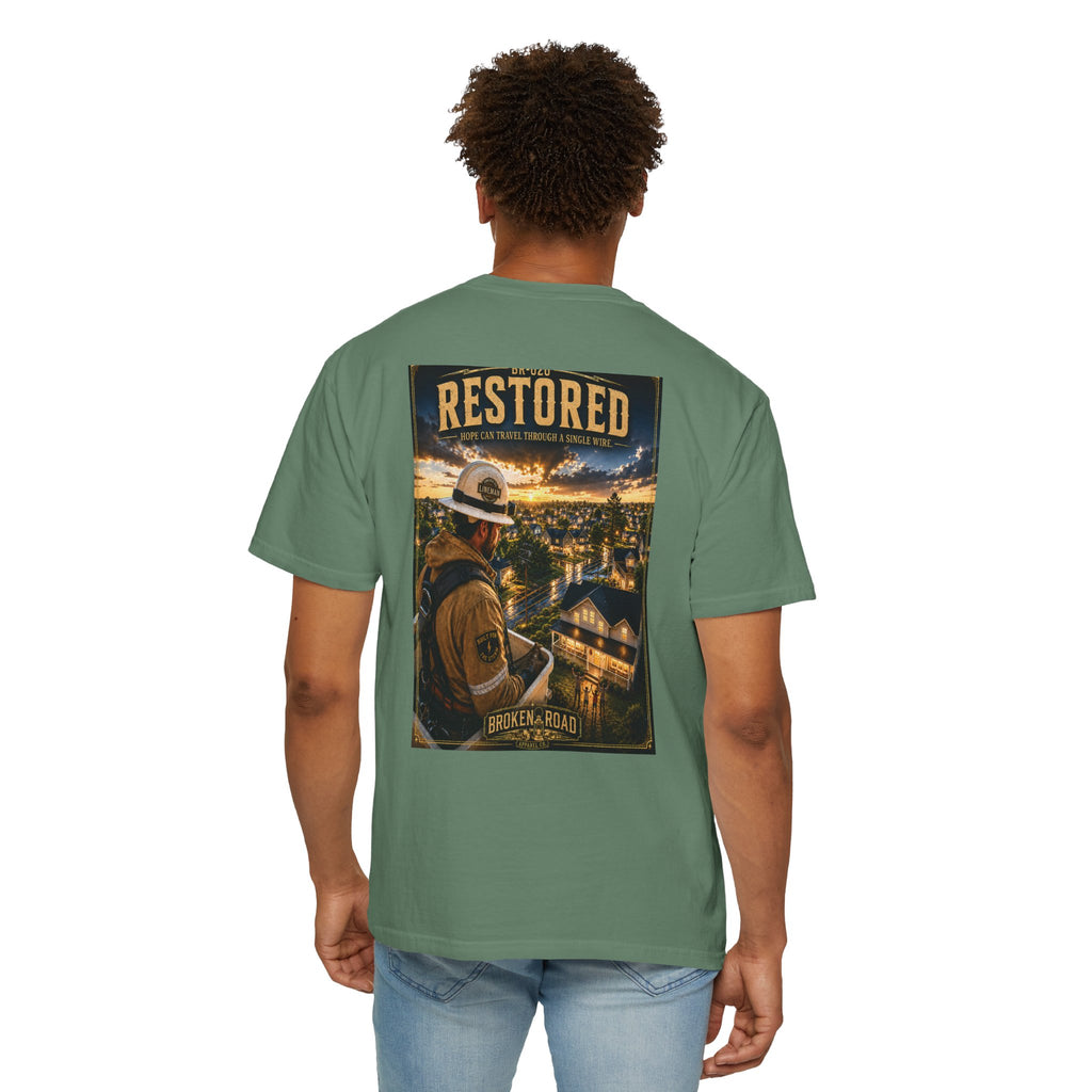 Restored™ | Premium Garment-Dyed T-Shirt | Broken Road Apparel Co.