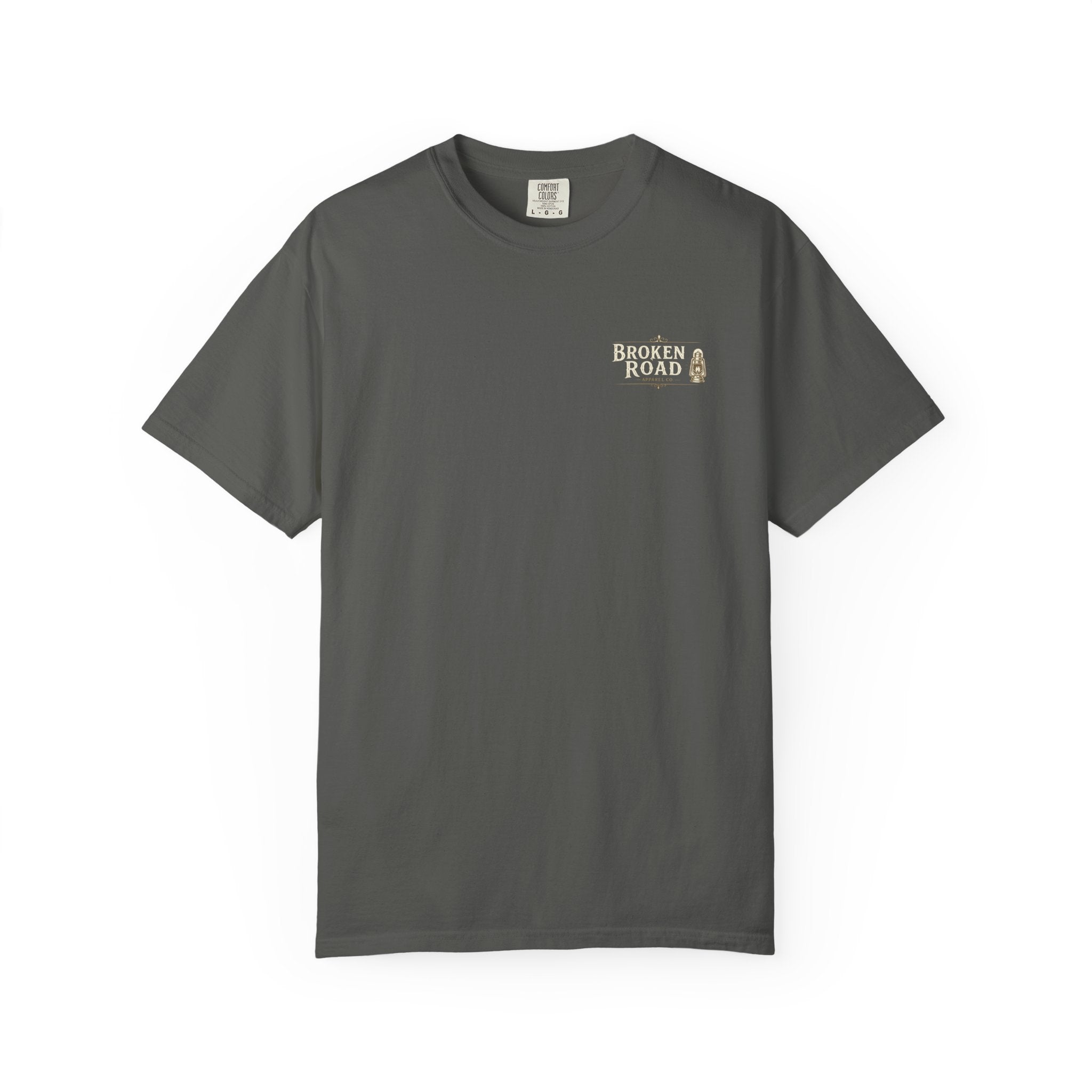 On The Road™ | Premium Garment-Dyed T-Shirt | Broken Road Apparel Co.