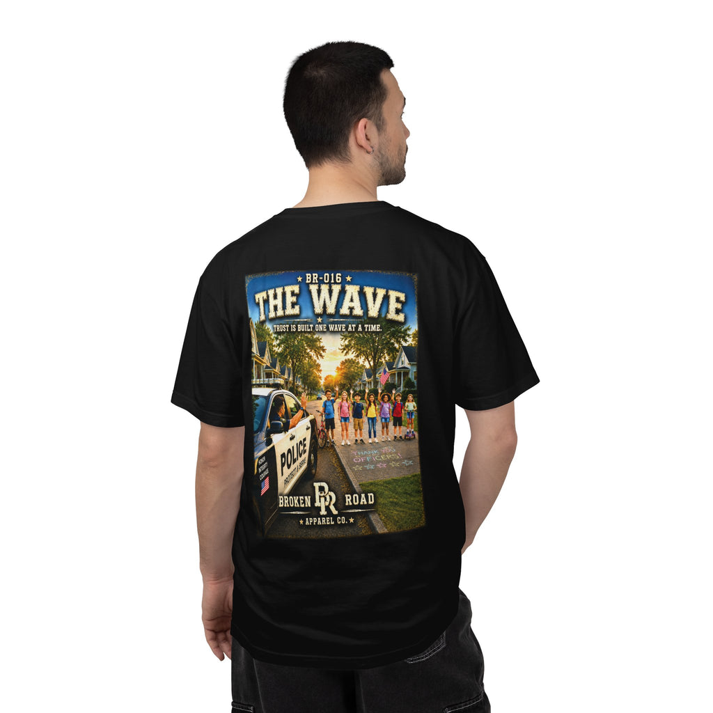 The Wave™ | Premium Garment-Dyed T-Shirt | Broken Road Apparel Co.