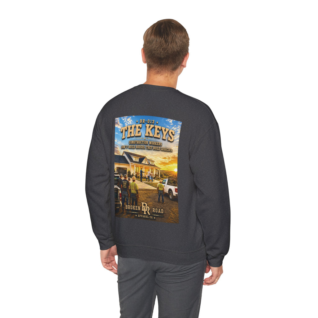 The Keys™ | Heavy Blend Crewneck Sweatshirt | Broken Road Apparel Co.