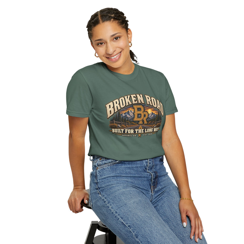 Built for the Long Way — Broken Road Gear | Premium Garment-Dyed T-Shirt | Broken Road Apparel Co.