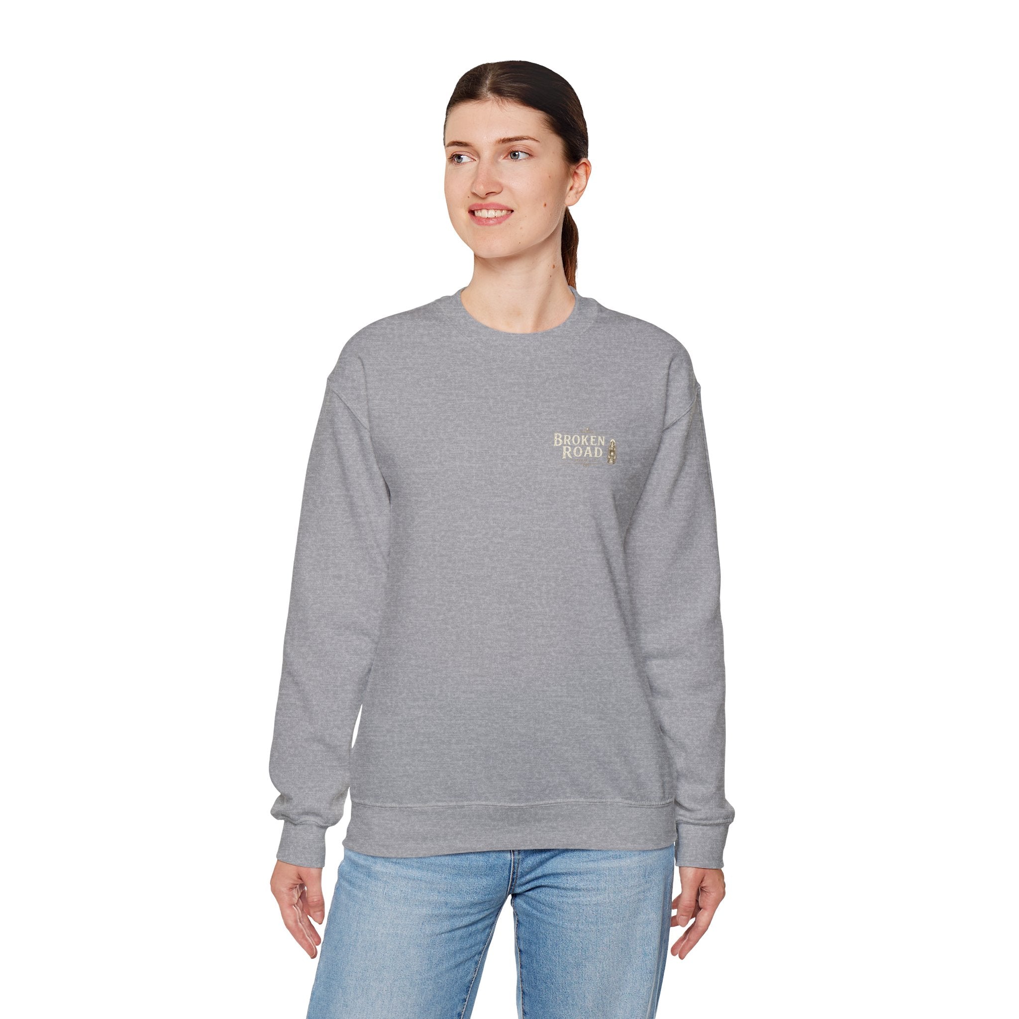 End Of Shift™ | Heavy Blend Crewneck Sweatshirt | Broken Road Apparel Co.