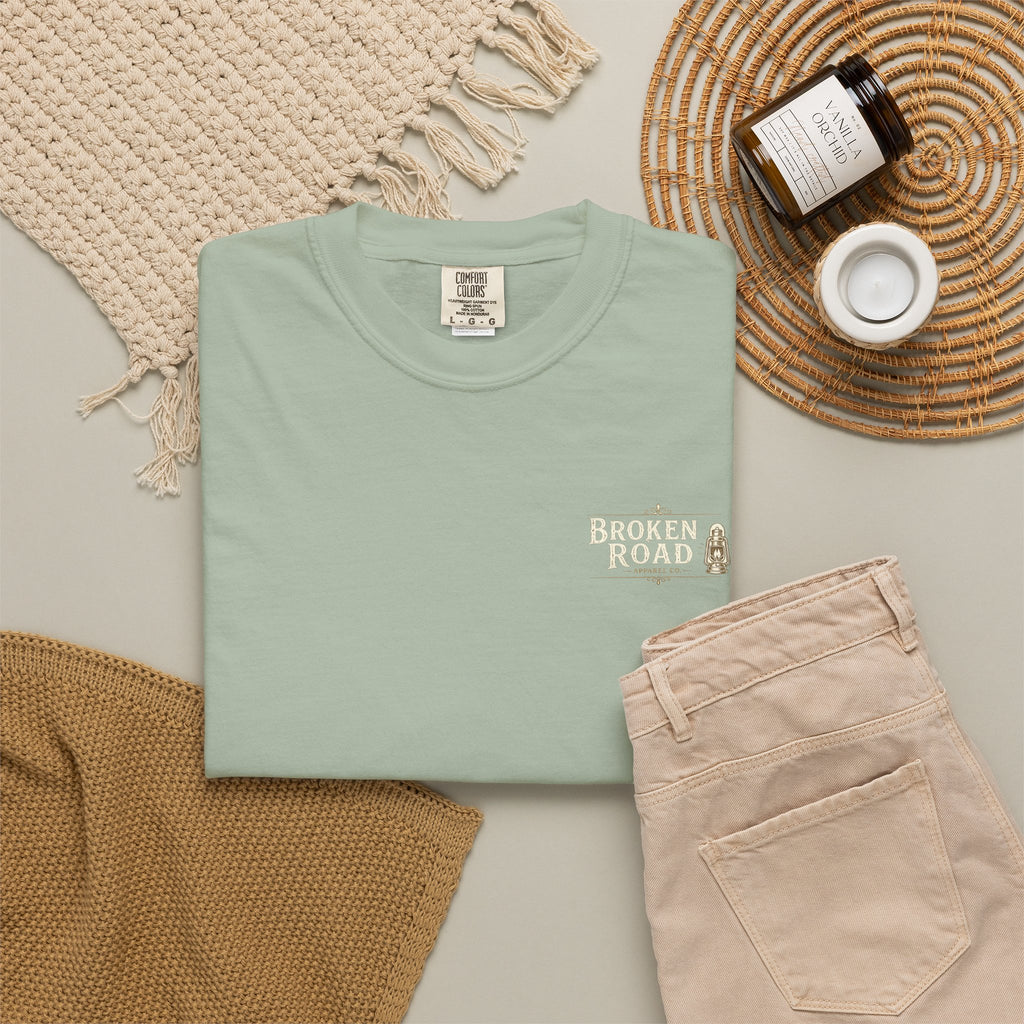The Last Pass™ | Premium Garment-Dyed T-Shirt | Broken Road Apparel Co.
