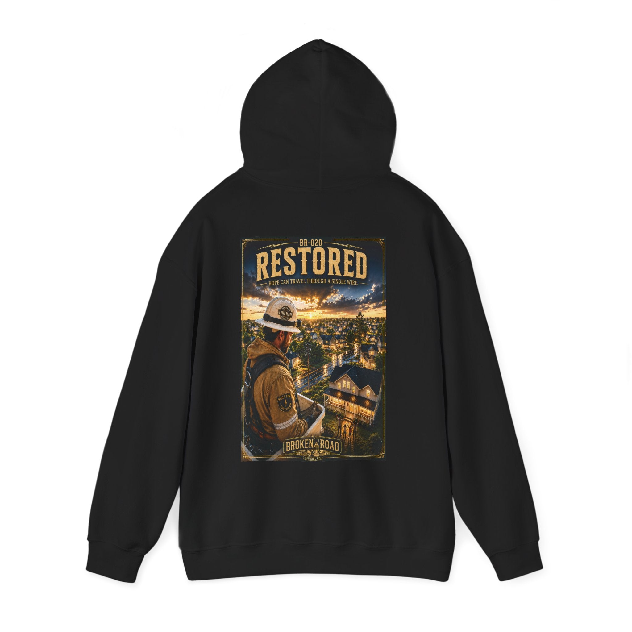 Restored™ | Heavy Blend Hoodie | Broken Road Apparel Co.