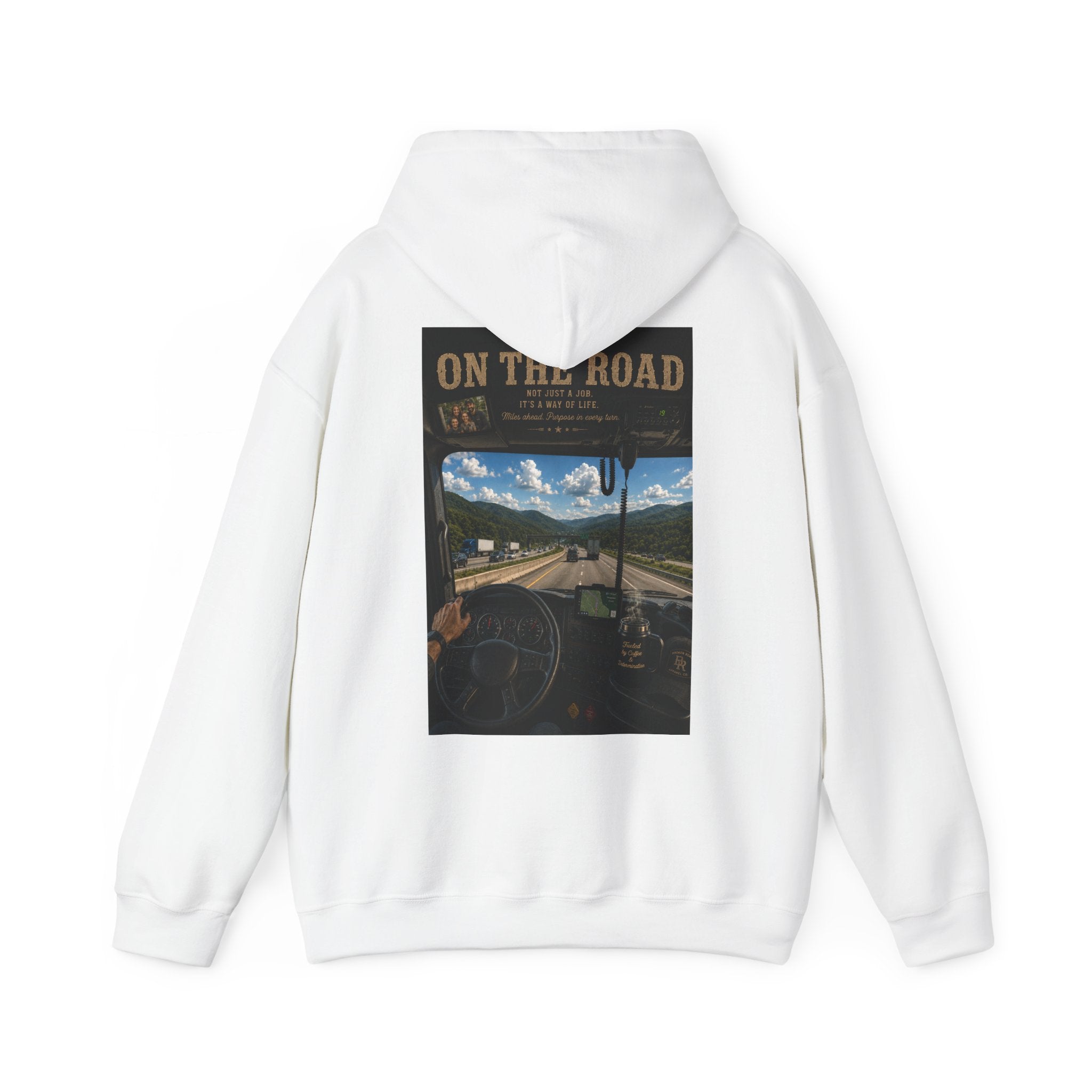 On The Road™ | Heavy Blend Hoodie | Broken Road Apparel Co.