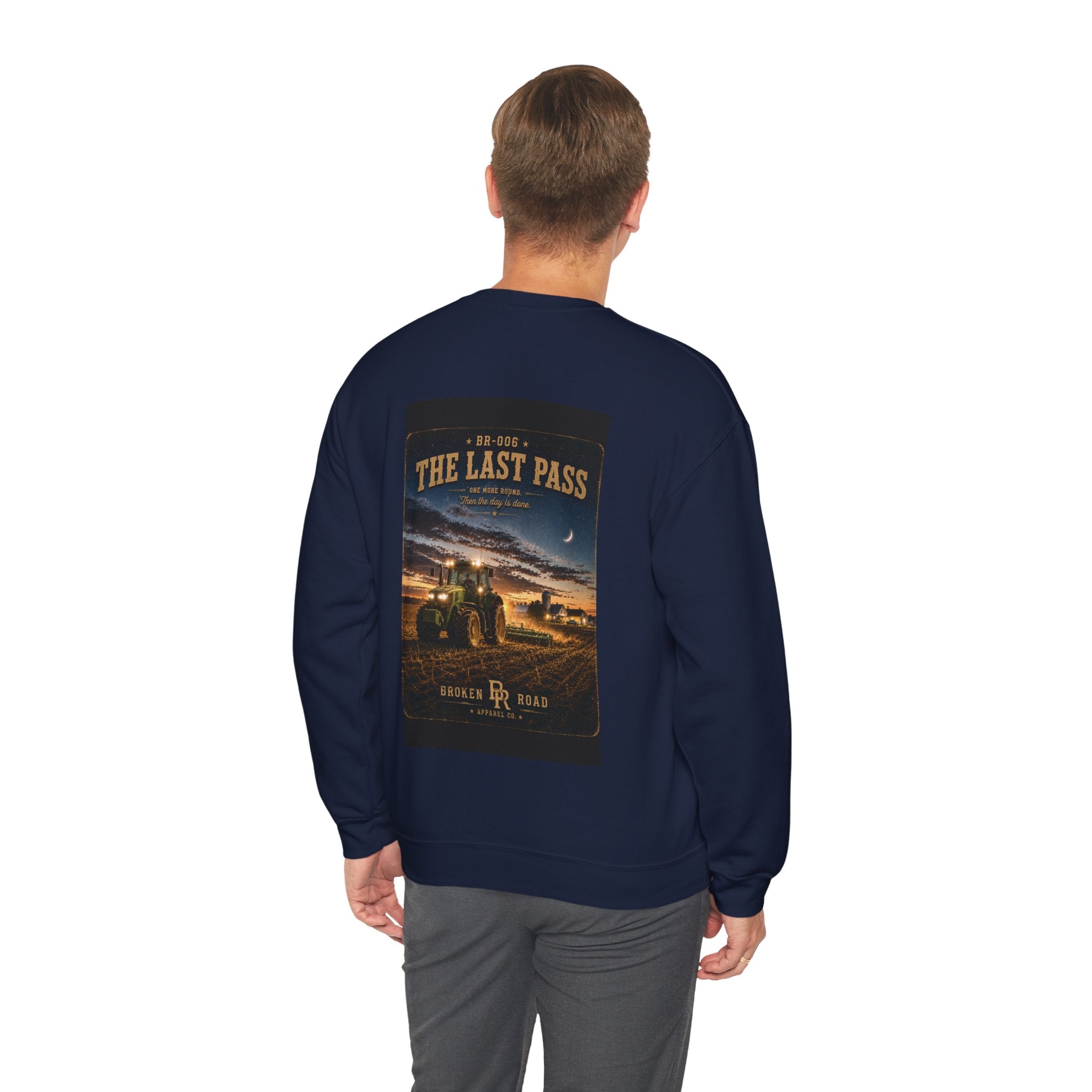 The Last Pass™ | Heavy Blend Crewneck Sweatshirt | Broken Road Apparel Co.