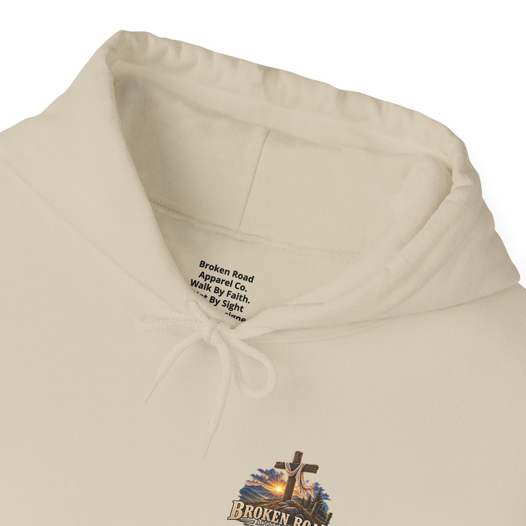 Walk By Faith™ - The Narrow Road Collection | Heavy Blend Hoodie | Broken Road Apparel Co.