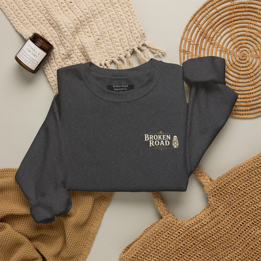 Before The First Hammer™ | Heavy Blend Crewneck Sweatshirt | Broken Road Apparel Co.