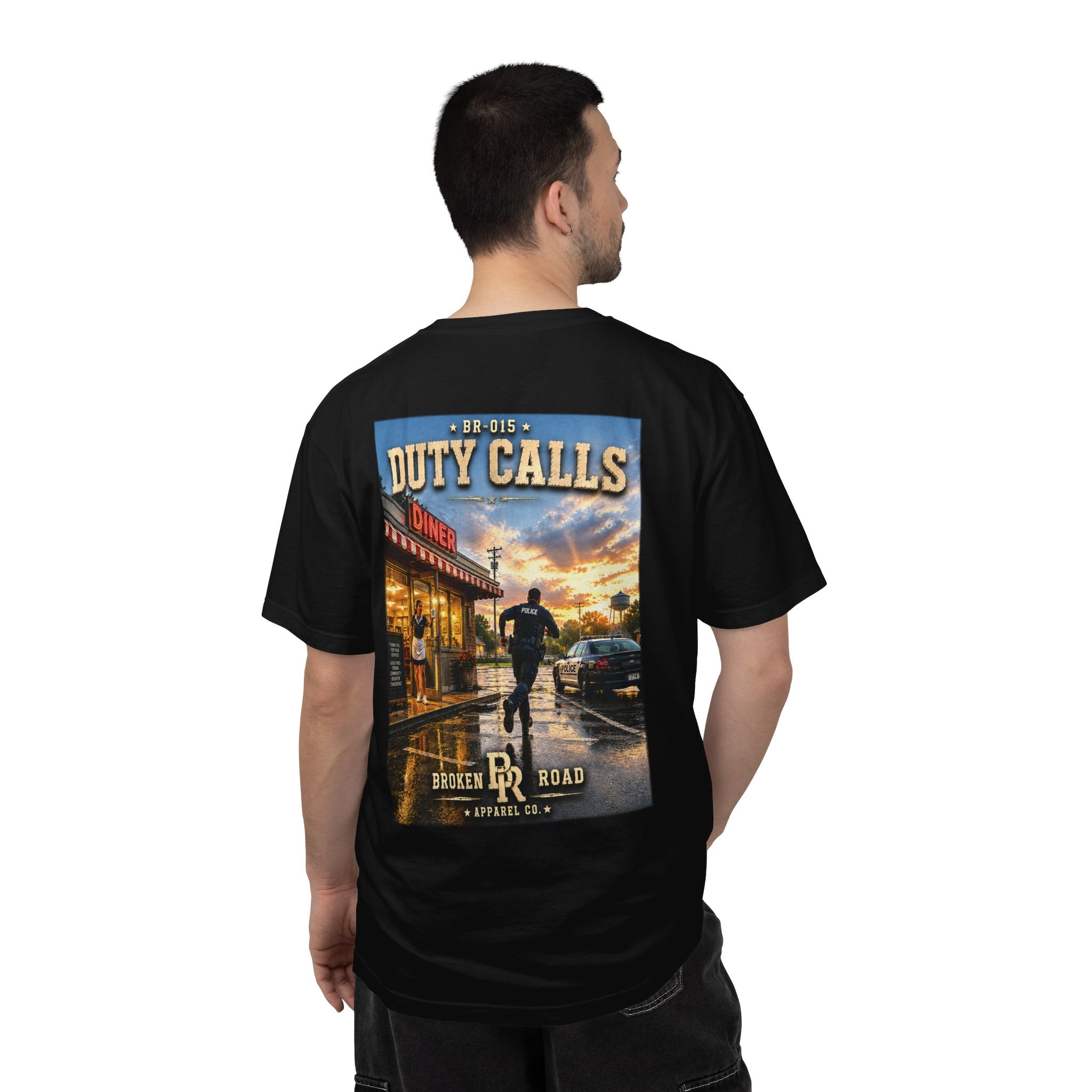 Duty Calls™ | Premium Garment-Dyed T-Shirt | Broken Road Apparel Co.