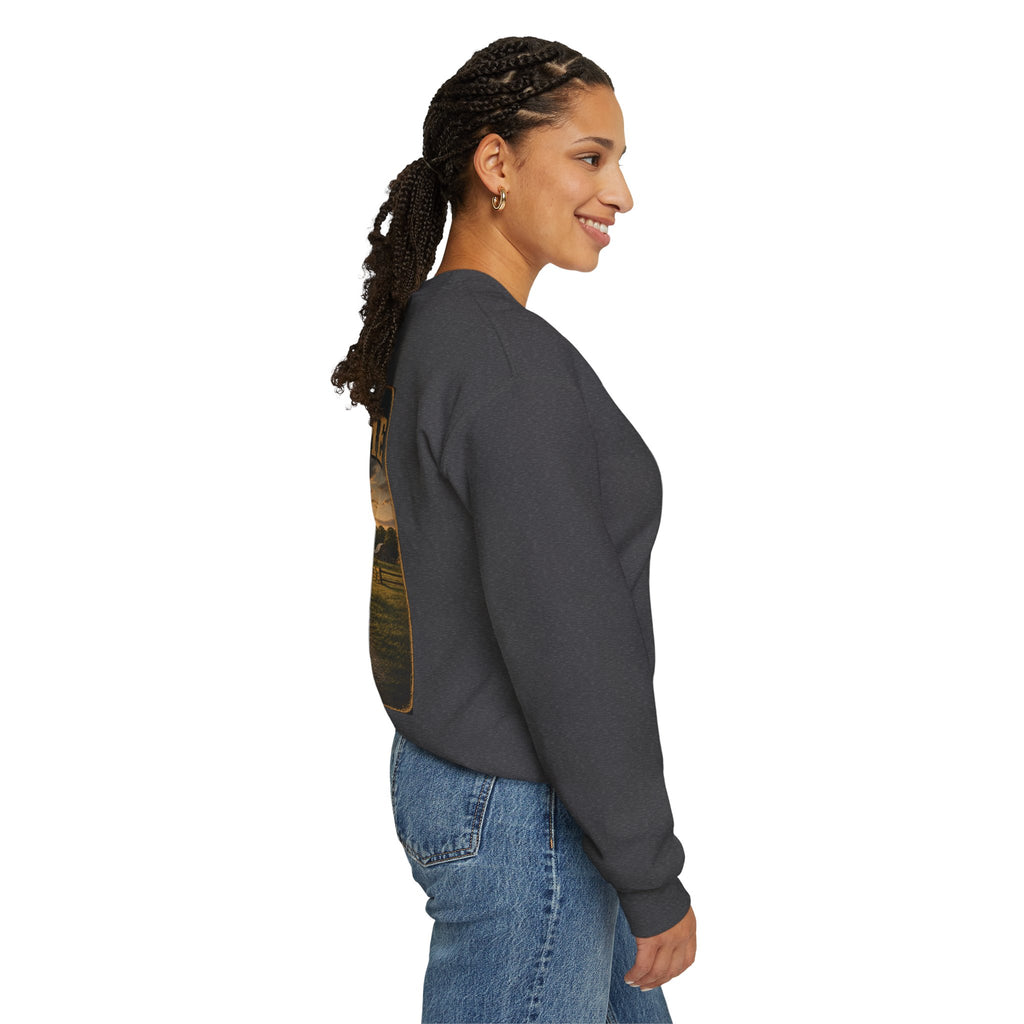 Finally Home™ | Heavy Blend Crewneck Sweatshirt | Broken Road Apparel Co.