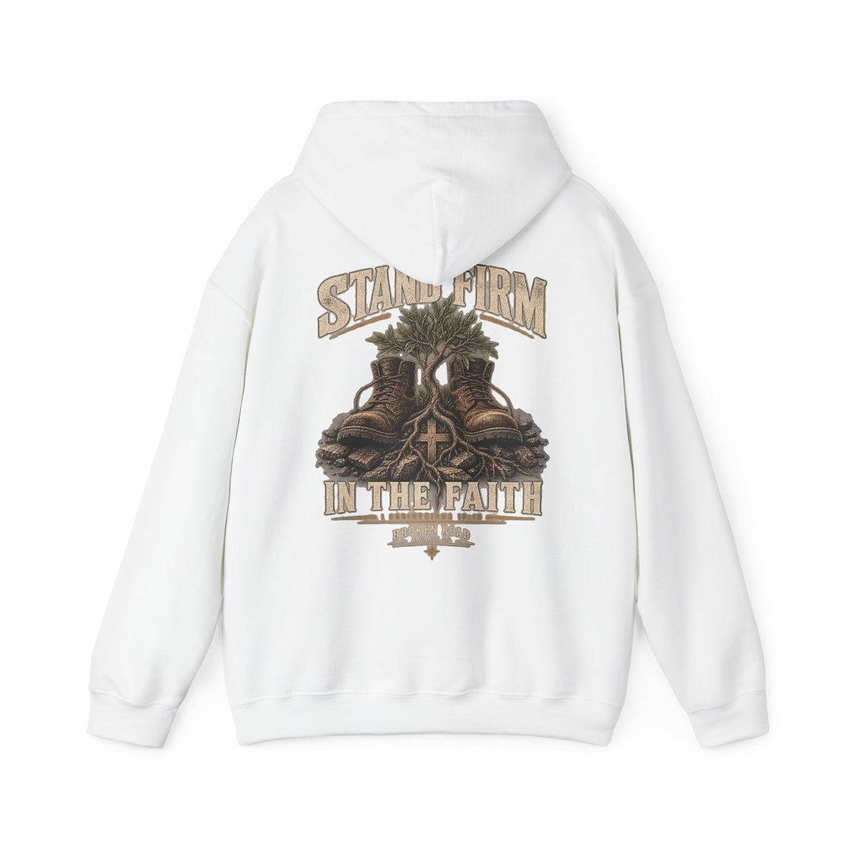 Stand Firm™ - The Narrow Road Collection | Heavy Blend Hoodie | Broken Road Apparel Co.