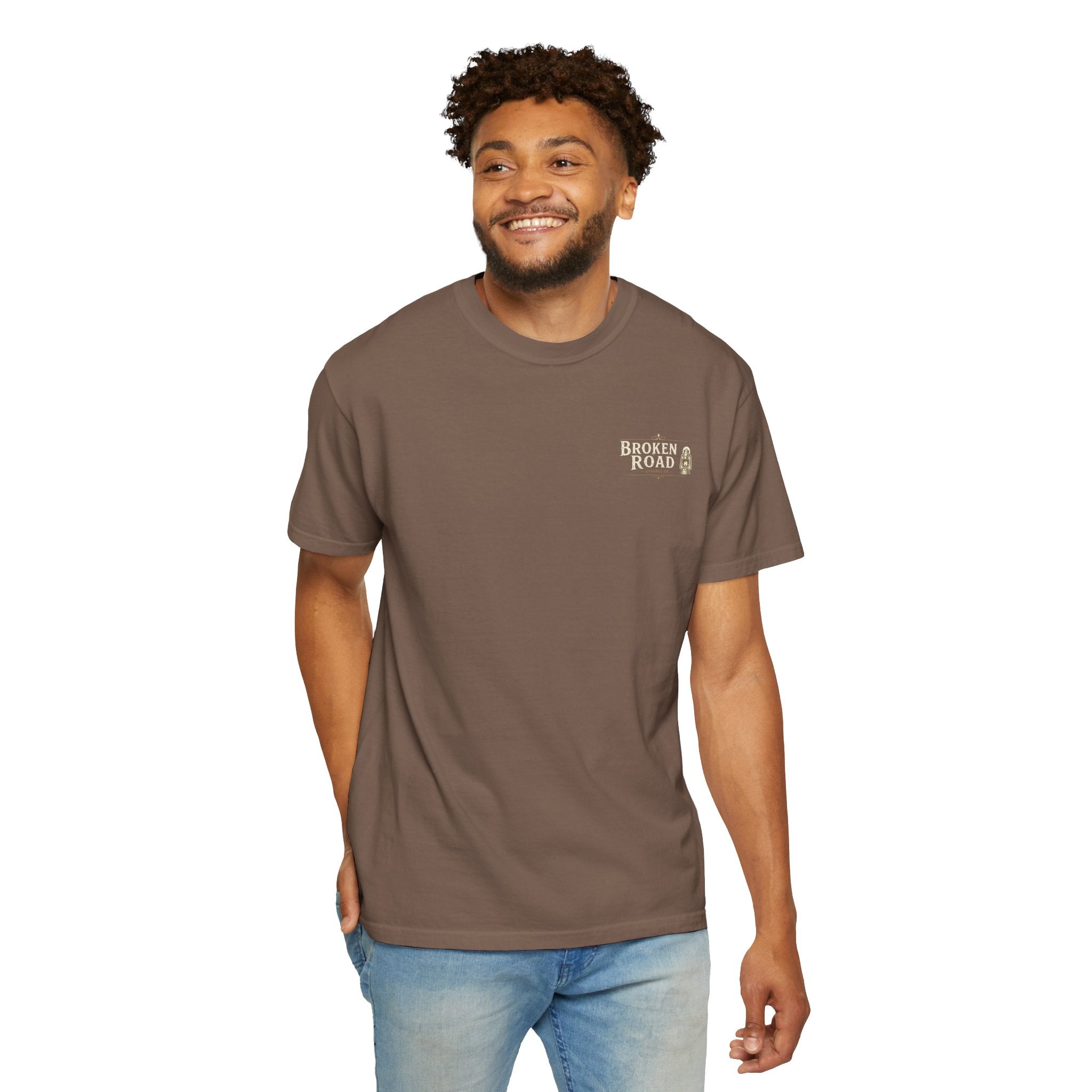 The Empty Chair™ | Premium Garment-Dyed T-Shirt | Broken Road Apparel Co.