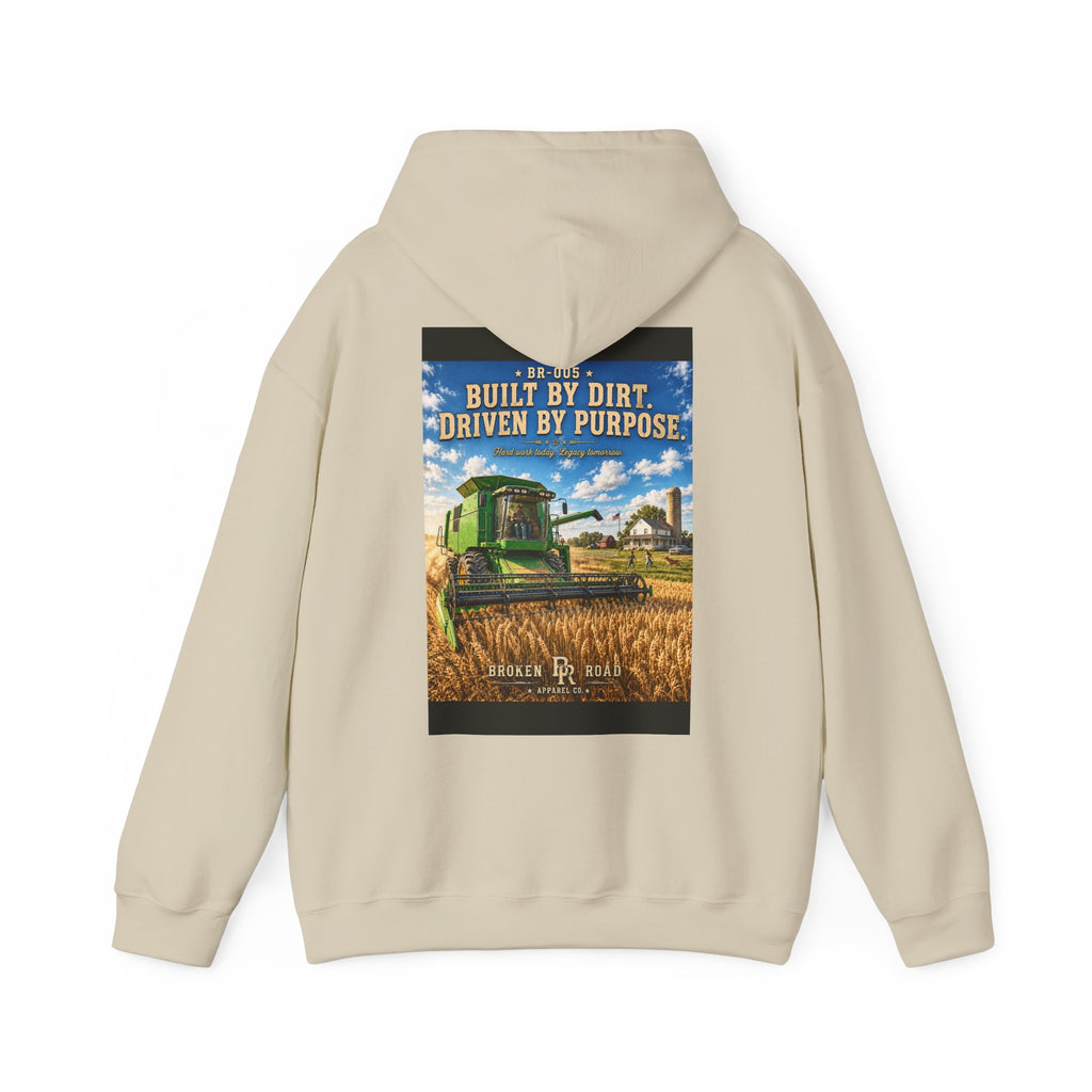 Built By Dirt™ | Heavy Blend Hoodie | Broken Road Apparel Co.