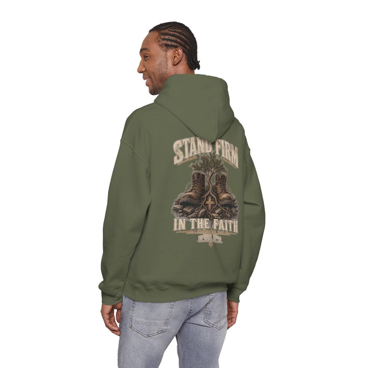 Stand Firm™ - The Narrow Road Collection | Heavy Blend Hoodie | Broken Road Apparel Co.