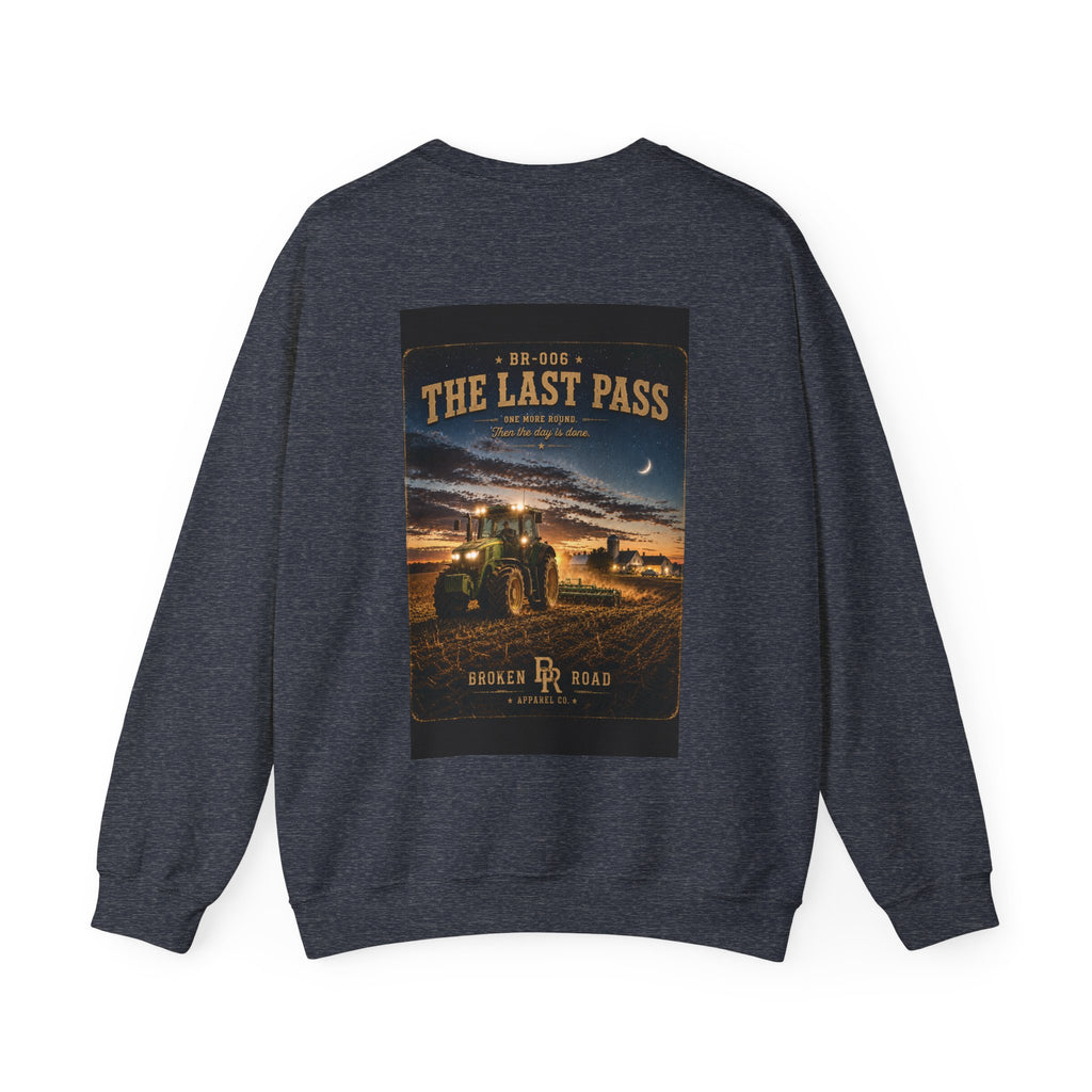 The Last Pass™ | Heavy Blend Crewneck Sweatshirt | Broken Road Apparel Co.