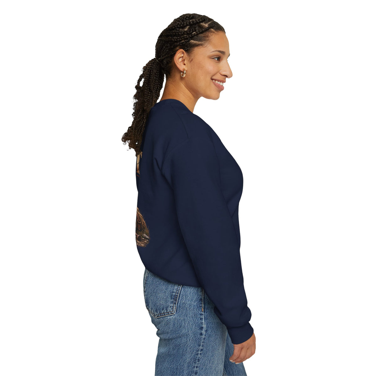 The Weight I Don't Carry™ - The Narrow Road Collection | Heavy Blend Crewneck Sweatshirt | Broken Road Apparel Co.