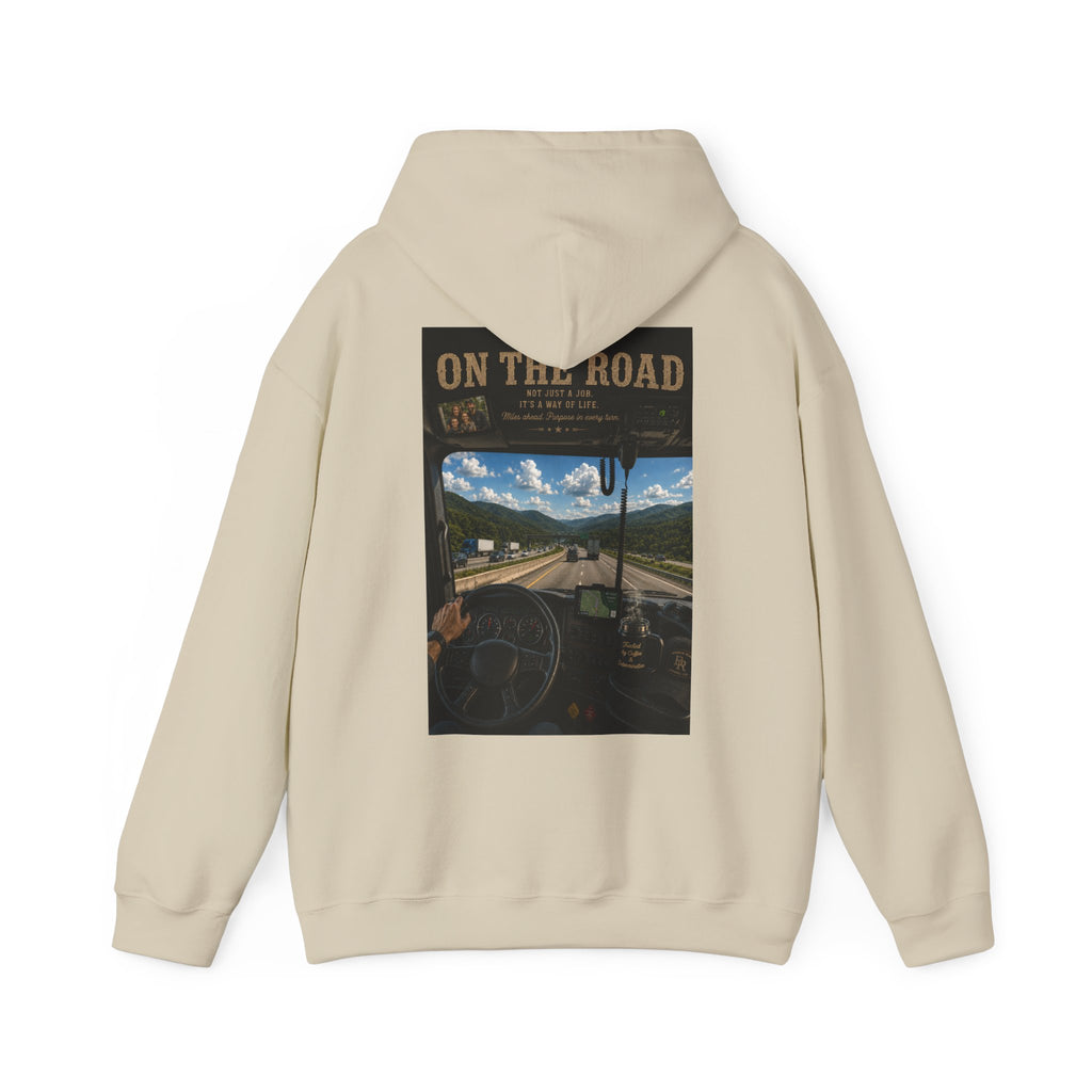 On The Road™ | Heavy Blend Hoodie | Broken Road Apparel Co.