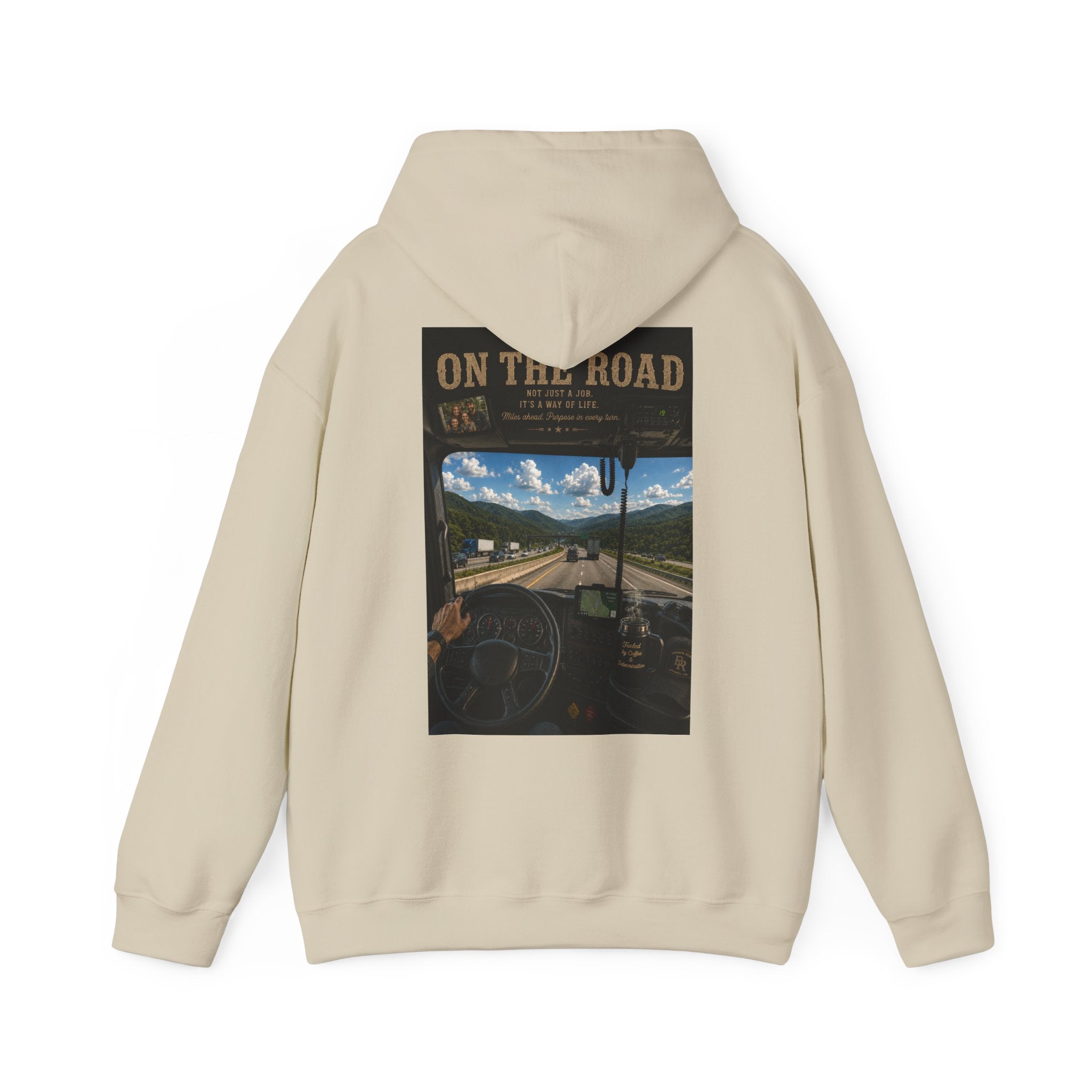On The Road™ | Heavy Blend Hoodie | Broken Road Apparel Co.
