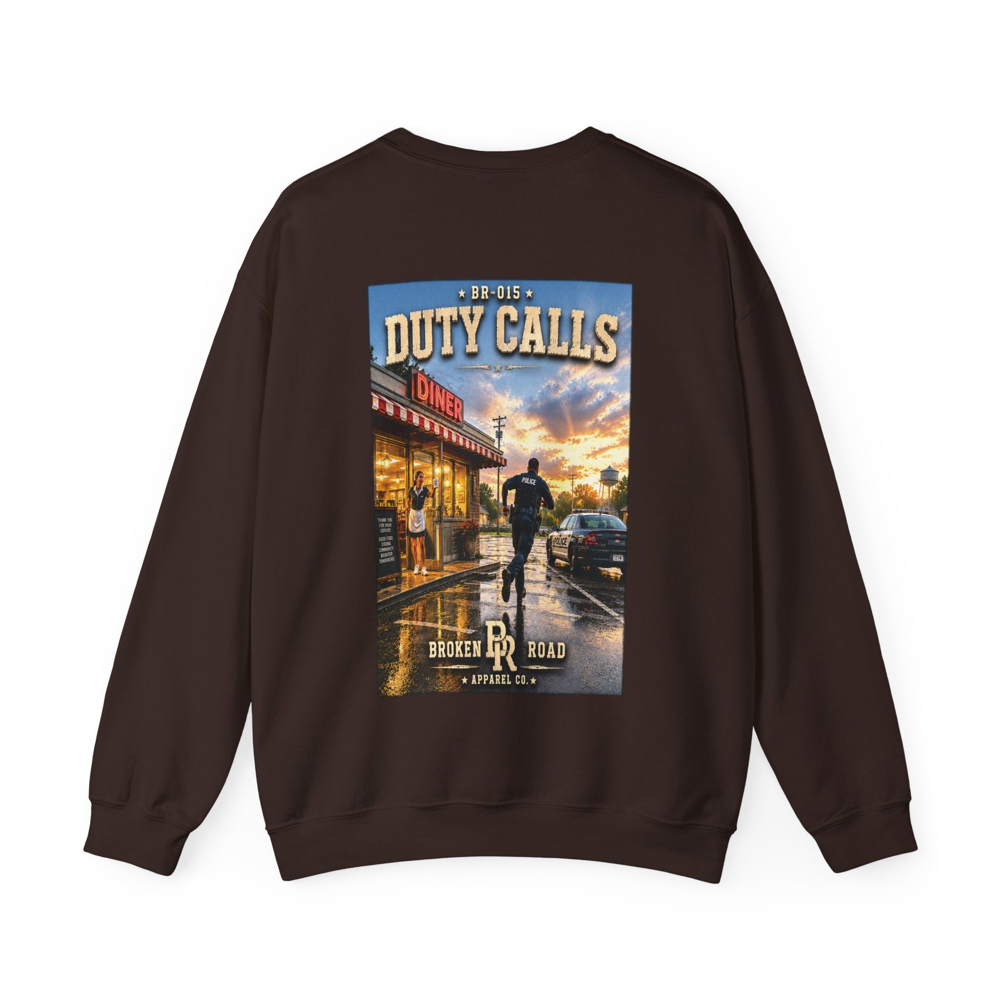 Duty Calls™ | Heavy Blend Crewneck Sweatshirt | Broken Road Apparel Co.