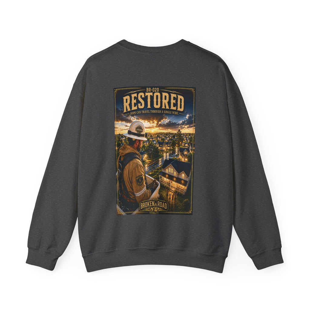 Restored™ | Heavy Blend Crewneck Sweatshirt | Broken Road Apparel Co.