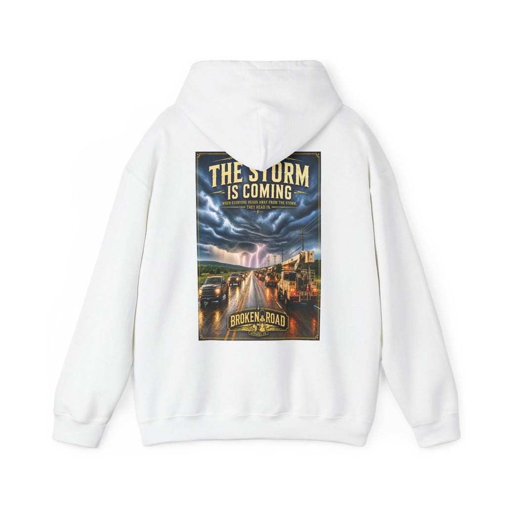The Storm Is Coming™ | Heavy Blend Hoodie | Broken Road Apparel Co.