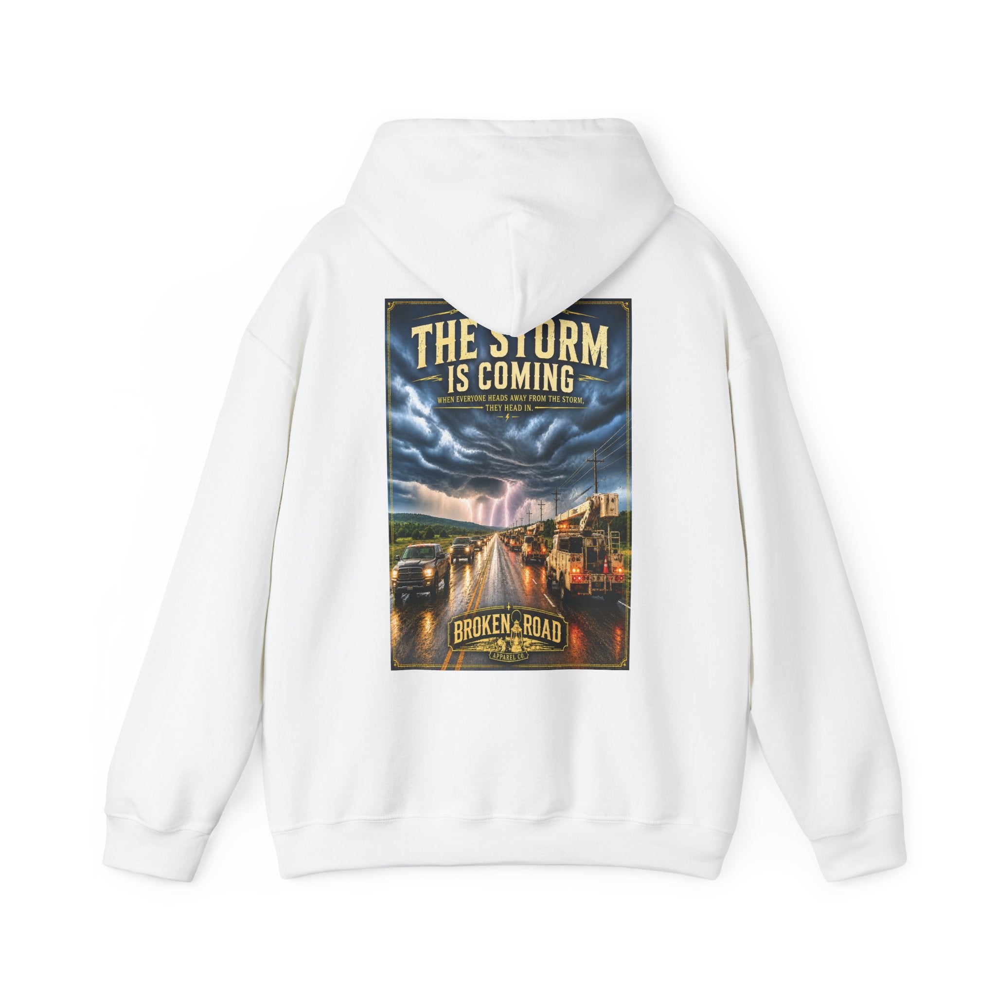 The Storm Is Coming™ | Heavy Blend Hoodie | Broken Road Apparel Co.