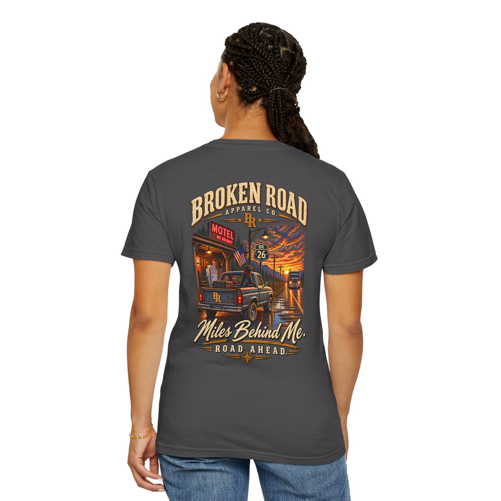 Miles Behind Me. Road Ahead. T-Shirt | Broken Road Apparel Co. – Broken Road Tee