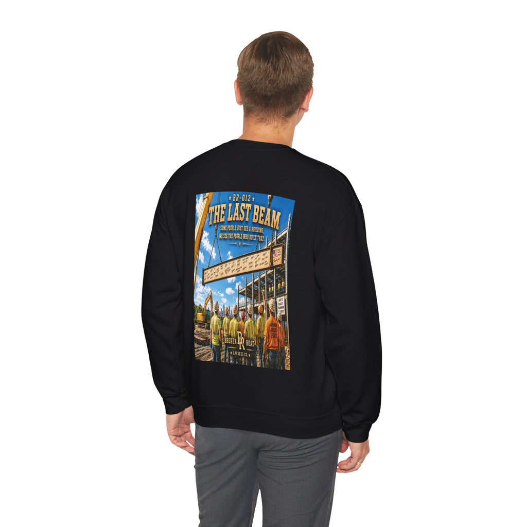 The Last Beam™ | Heavy Blend Crewneck Sweatshirt | Broken Road Apparel Co.