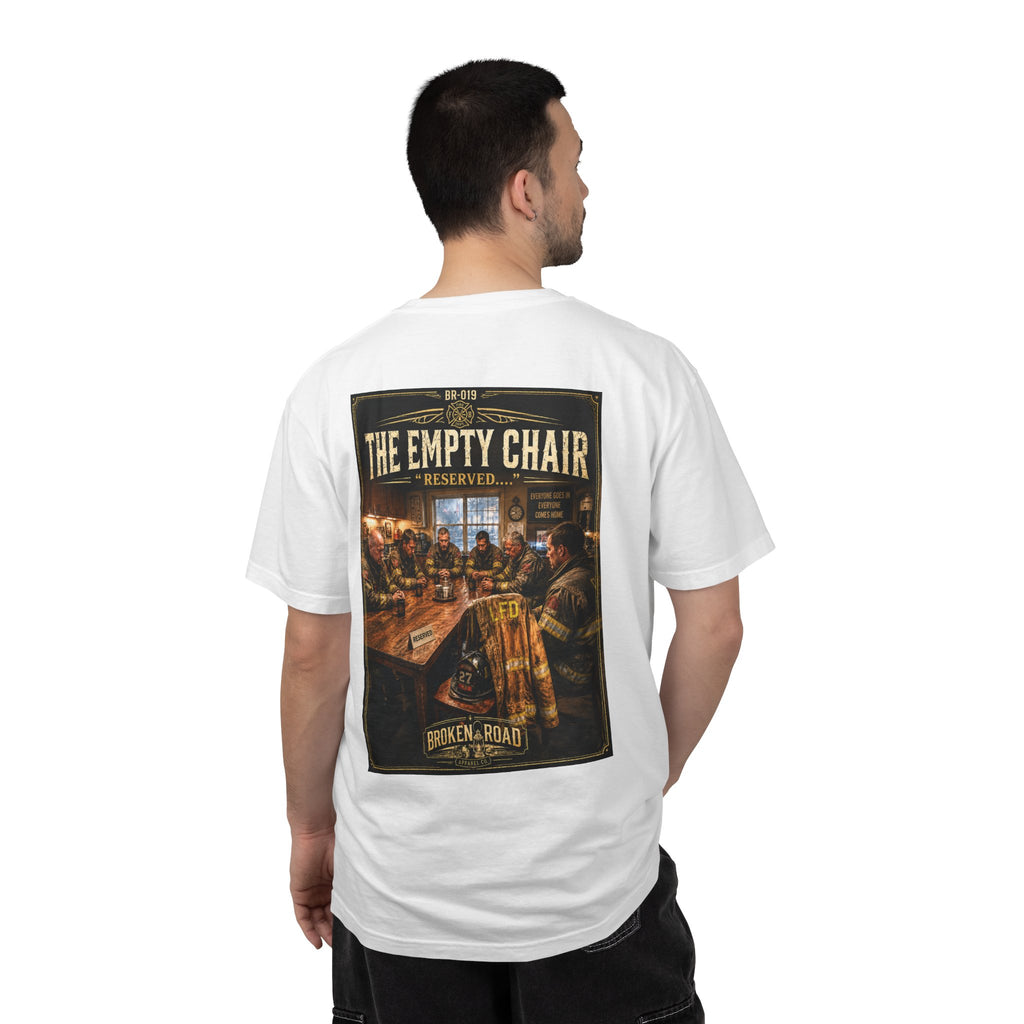 The Empty Chair™ | Premium Garment-Dyed T-Shirt | Broken Road Apparel Co.