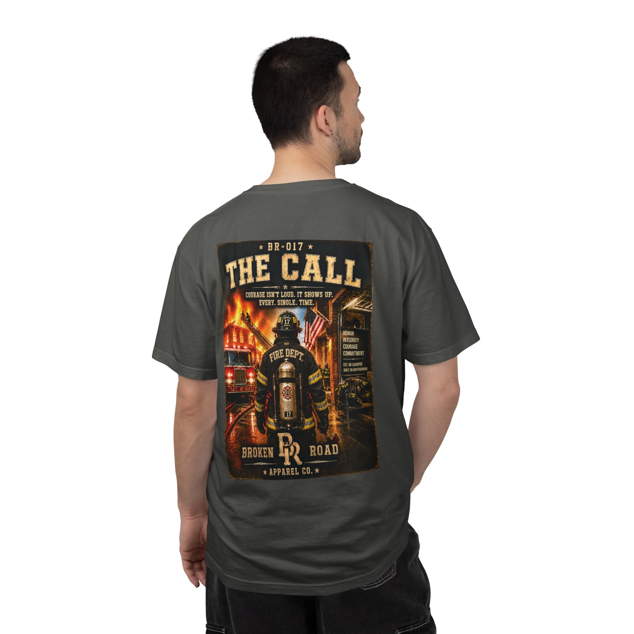 The Call™ | Premium Garment-Dyed T-Shirt | Broken Road Apparel Co.
