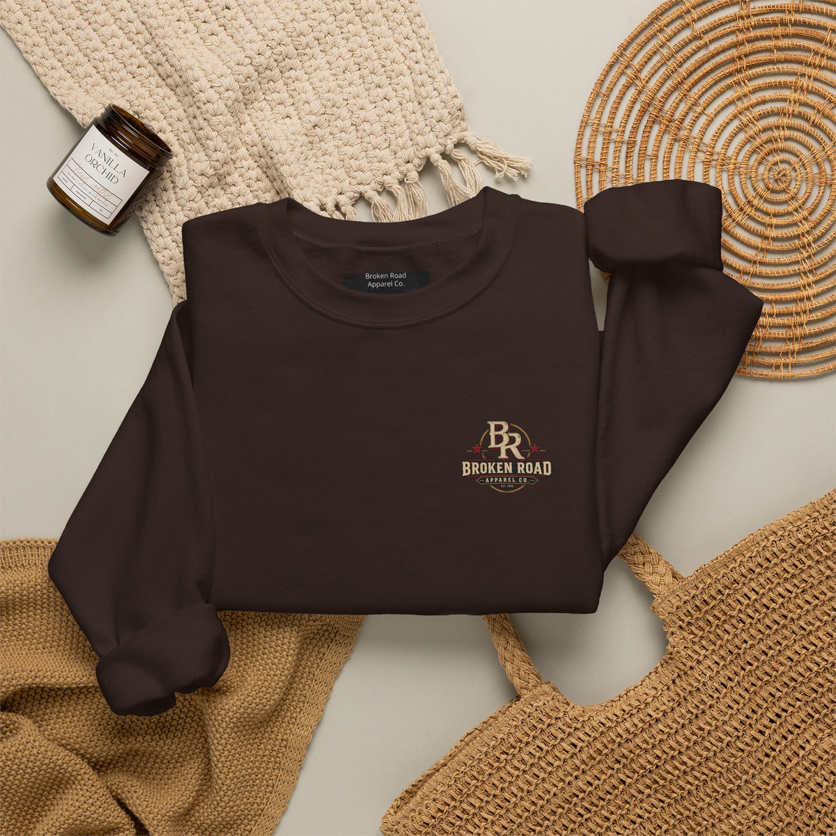 Honor • Service • Sacrifice™ - Broken Road Gear | EMS Heavy Blend Crewneck Sweatshirt | Broken Road Apparel Co.