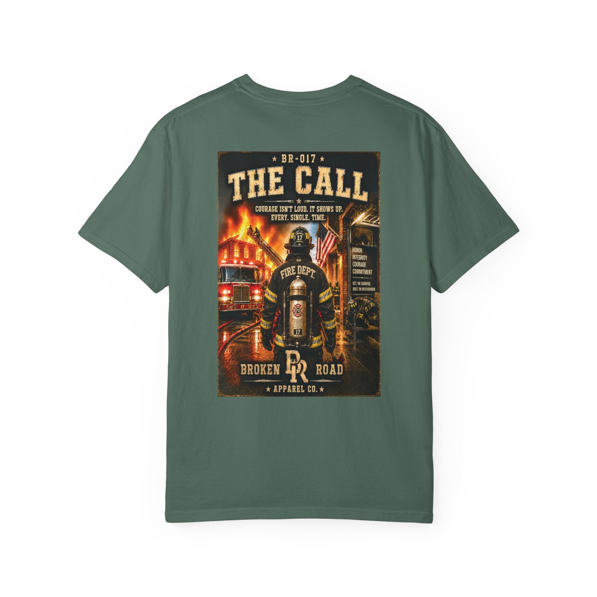 The Call™ | Premium Garment-Dyed T-Shirt | Broken Road Apparel Co.