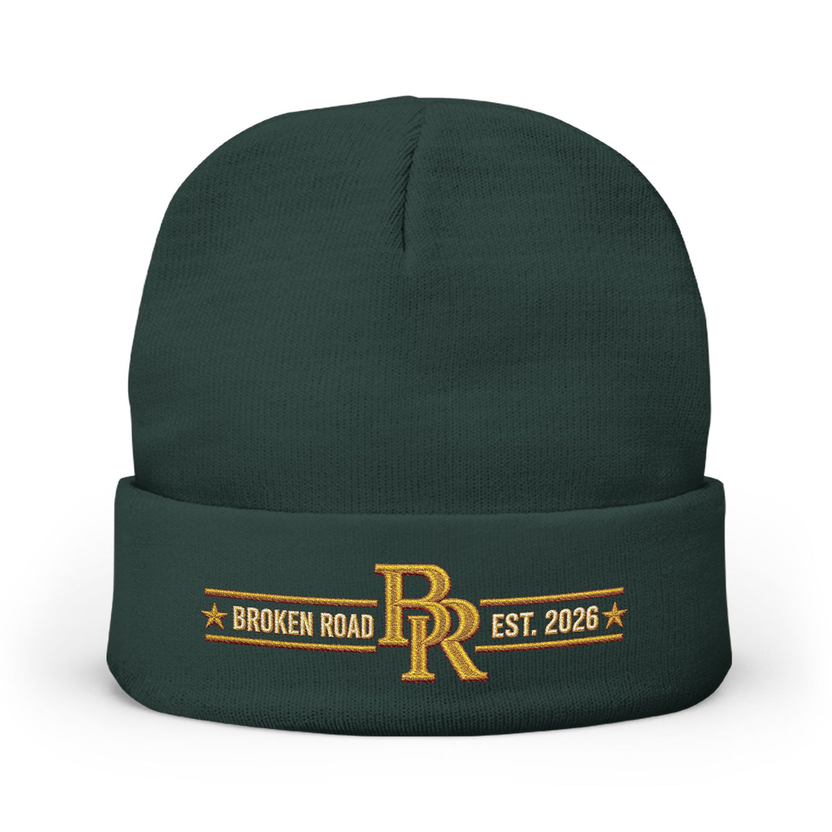 The Night Shift – Embroidered Knit Beanie