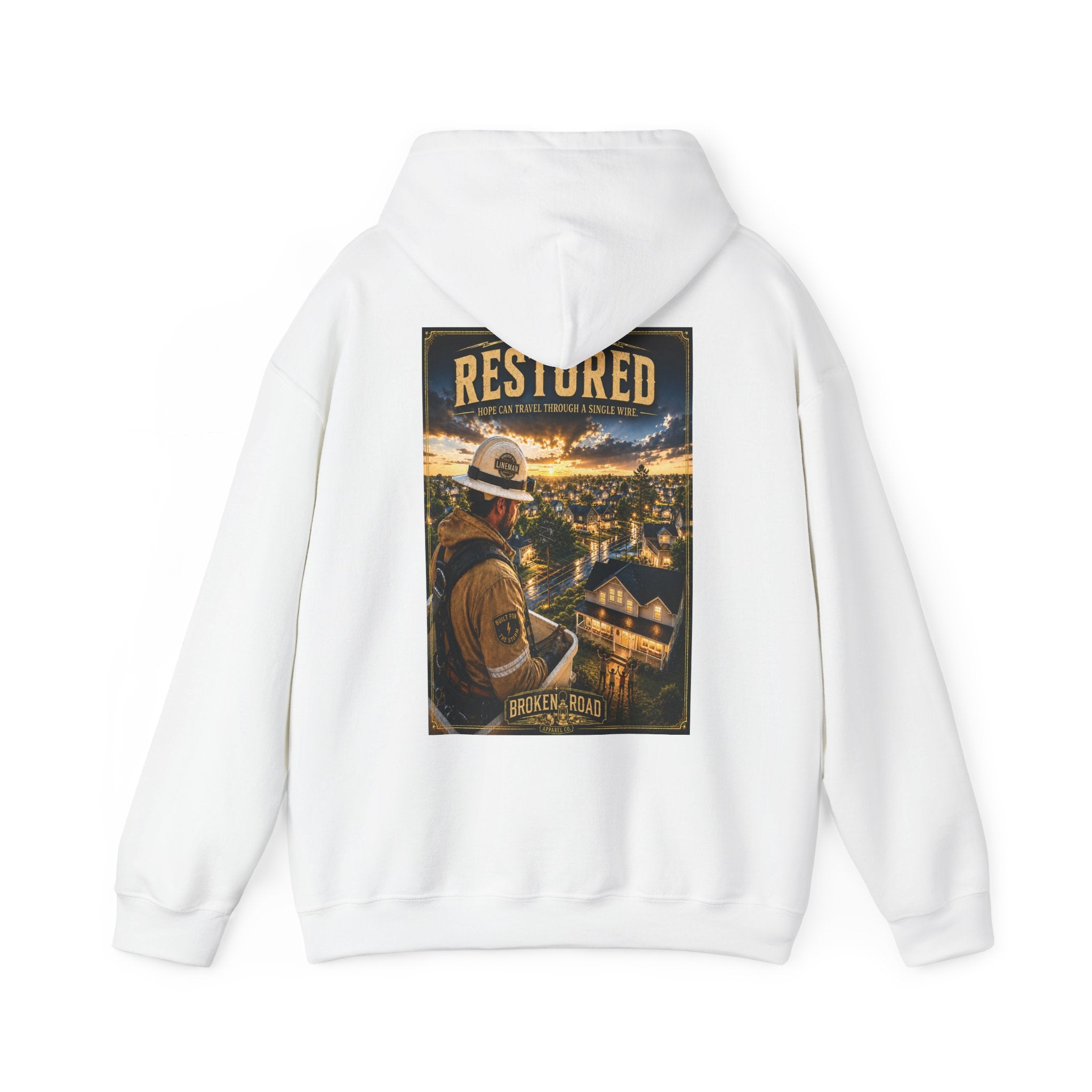 Restored™ | Heavy Blend Hoodie | Broken Road Apparel Co.