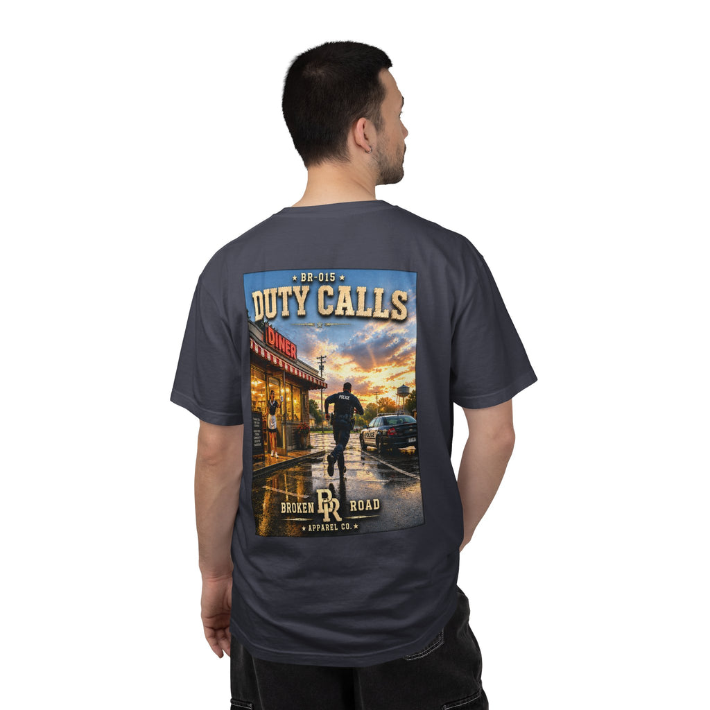 Duty Calls™ | Premium Garment-Dyed T-Shirt | Broken Road Apparel Co.
